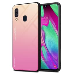 Samsung Galaxy A40 Suojakotelo Suojakuori (Musta)