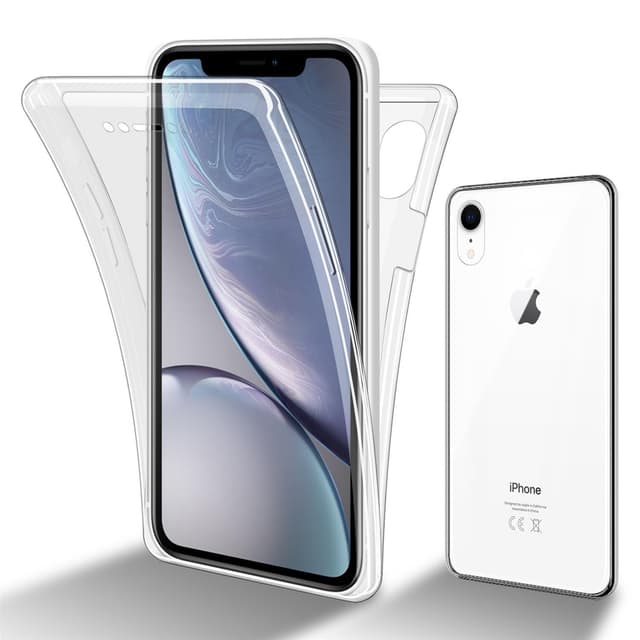 iPhone XR Deksel 360 Case Cover (gjennomsiktig)
