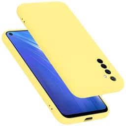 Realme 6 4G / 6s Suojakuori Suojakotelo (Keltainen)