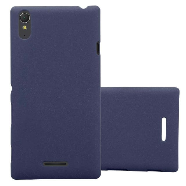 Sony Xperia T3 Cover Etui Case (Blå)
