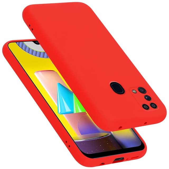 Samsung Galaxy M31 Cover Etui Case (Rød)