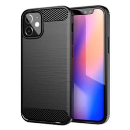Suojakuori iPhone 12 MINI Kotelo (Musta)