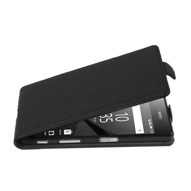 Sony Xperia Z5 Pungetui Flip Cover (Sort)