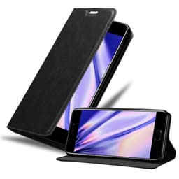 MEIZU M6 Suojakuori Lompakkokotelo (Musta)