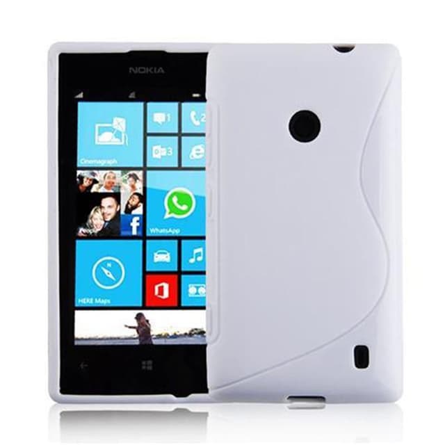 Nokia Lumia 520 / 521 Etui Case Cover (Hvid)