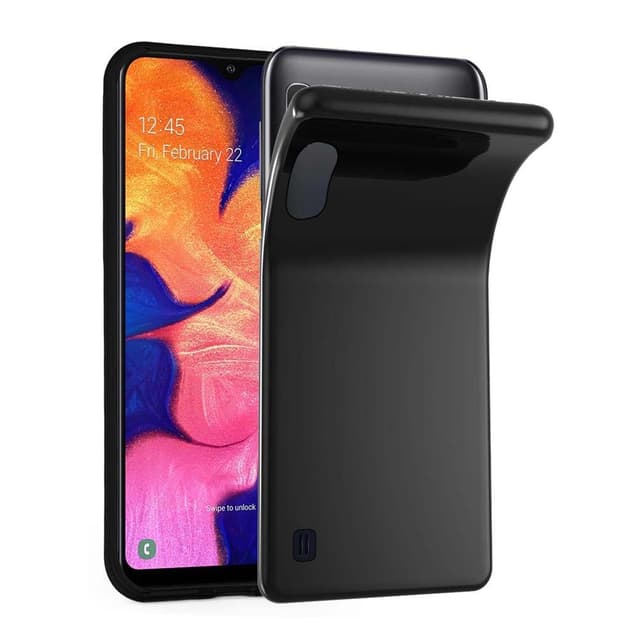 Samsung Galaxy A10 / M10 Cover TPU Etui (Sort)