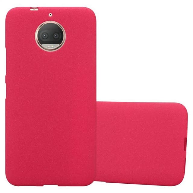 Skal Motorola MOTO G5S PLUS Fodral Case (Röd)