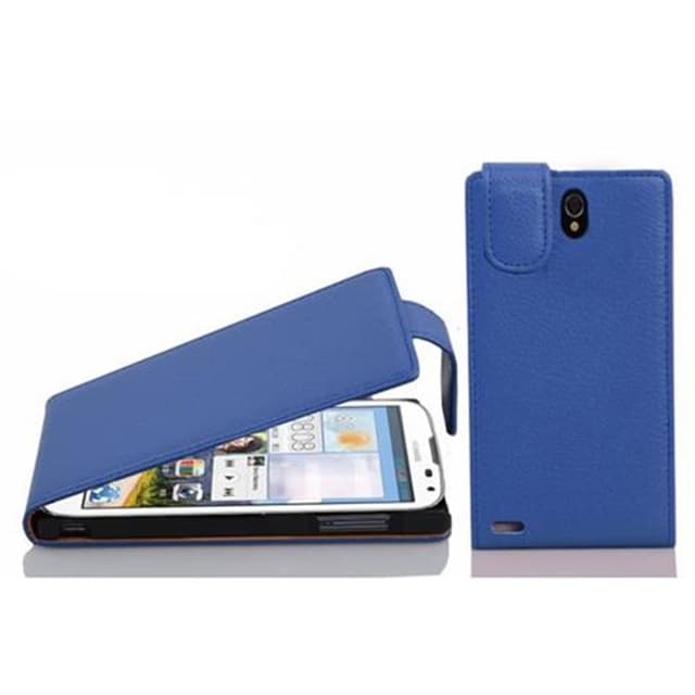 Huawei ASCEND G610 Deksel Cover Etui (blå)