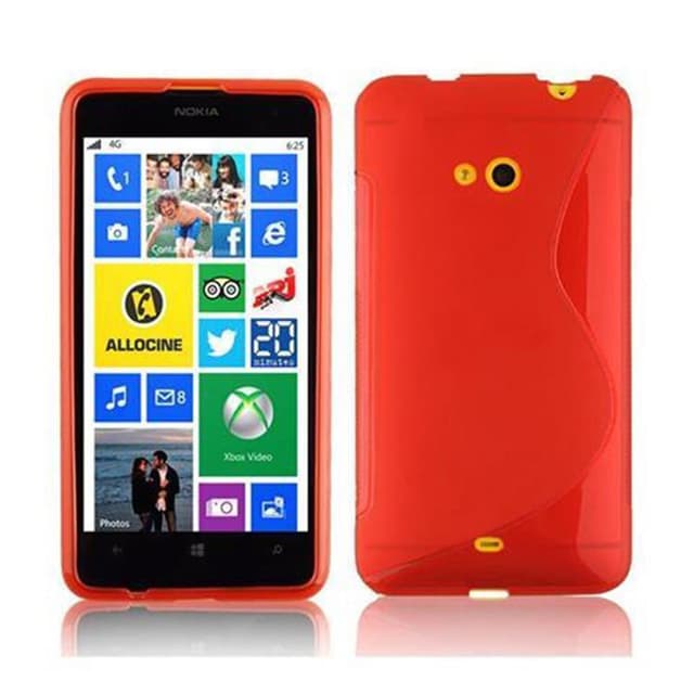 Nokia Lumia 625 Suojakuori Cover (Punainen)