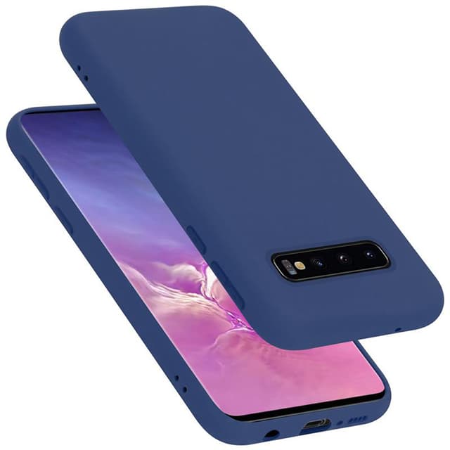 Samsung Galaxy S10 4G Cover Etui Case (Blå)