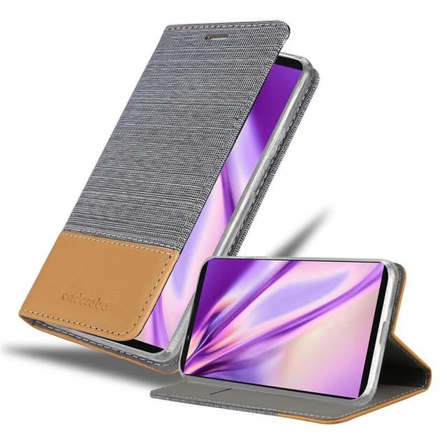 Sony Xperia 1 II Plånboksfodral Skal (Grå)