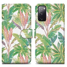Samsung Galaxy S20 FE Plånboksfodral Skal (Grön)