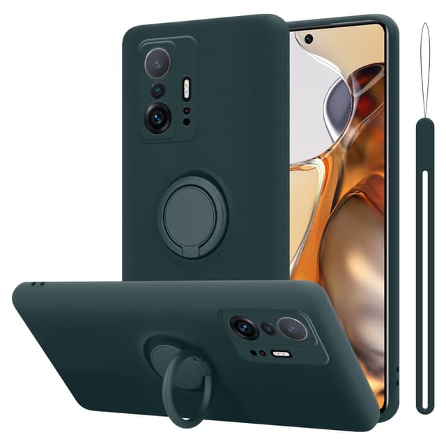 Deksel Xiaomi 11T / 11T PRO Ring Case (grønn)
