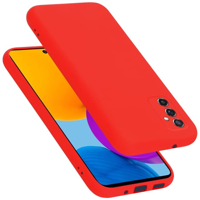 Samsung Galaxy M52 5G silikondeksel case (rød)