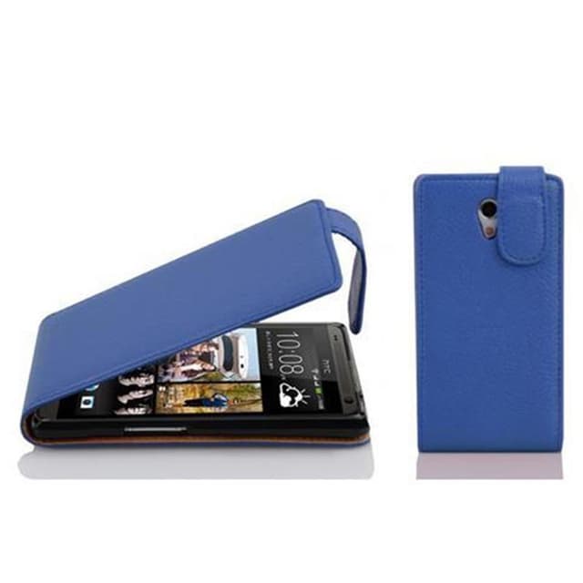 HTC Desire 600 Suojakuori Lompakkokotelo (Sininen)