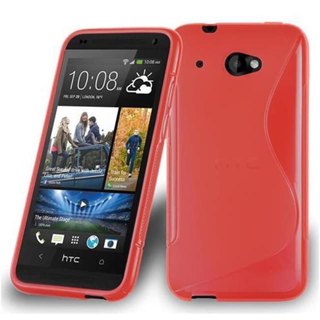 HTC Desire 601 Etui Case Cover (Rød)