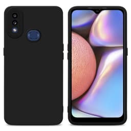 Samsung Galaxy A10s / M01s Suojakuori Kotelo (Musta)