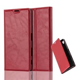 Sony Xperia Z5 PREMIUM lommebokdeksel case (rød)