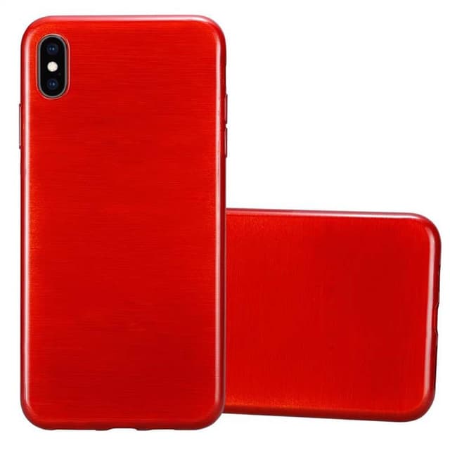 iPhone XS MAX Skal Fodral Case (Röd)