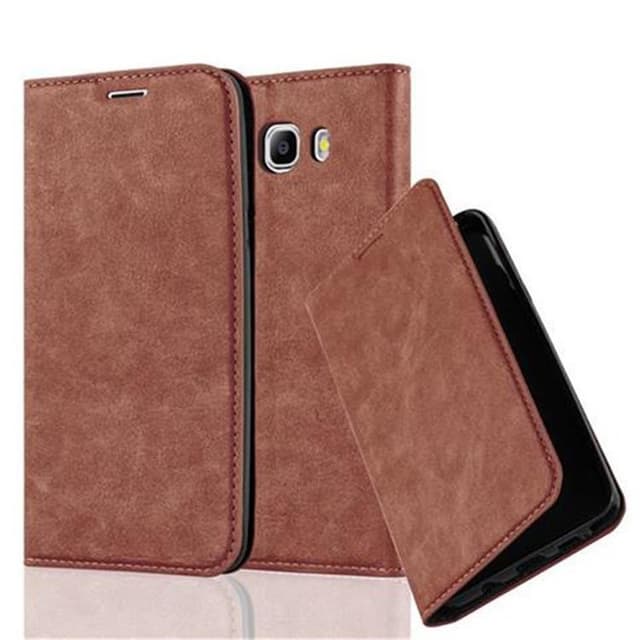 Samsung Galaxy J7 2016 Cover Etui Case (Brun)