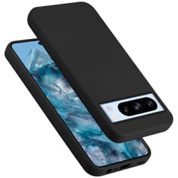 Google PIXEL 8 Pro silikondeksel case (Svart)