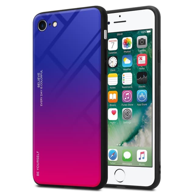 Suojakuori iPhone 7 / 7S / 8 / SE 2020 Kotelo (Musta)