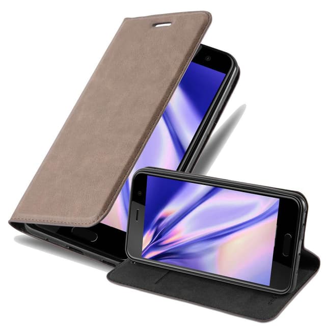 HTC U PLAY Skal Fodral Case (Brun)