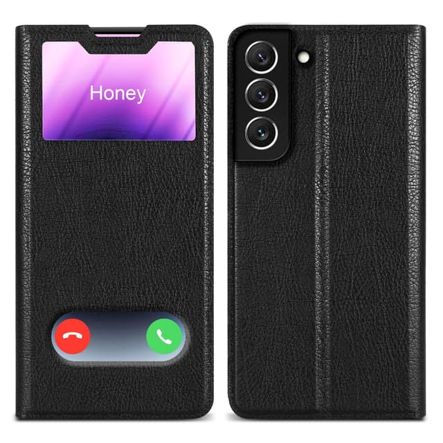 Samsung Galaxy S22 Plånboksfodral Skal (Svart)