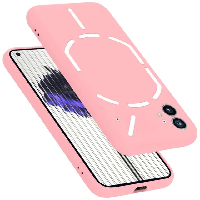 Nothing Phone (1) Cover Etui Case (Lyserød)