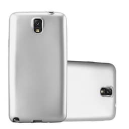 Samsung Galaxy NOTE 3 Cover Etui Case (Sølv)