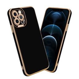 iPhone 12 PRO MAX Skal Fodral Case (Svart)