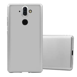 Nokia 8 Sirocco Cover Etui Case (Sølv)