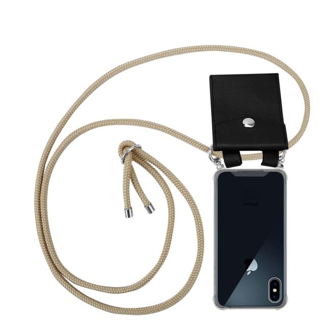 Skal iPhone X / XS Fodral Kedja (Brun)