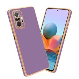 Xiaomi RedMi NOTE 10 PRO silikondeksel case (lilla)