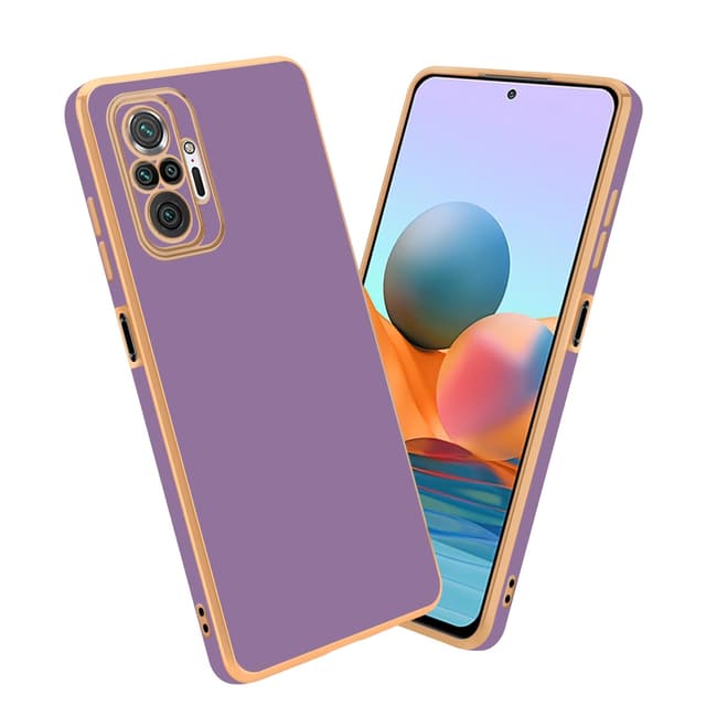 Xiaomi RedMi NOTE 10 PRO Skal Fodral Case (Lila)