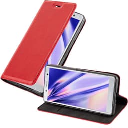 Sony Xperia XZ2 Pungetui Cover Etui (Rød)