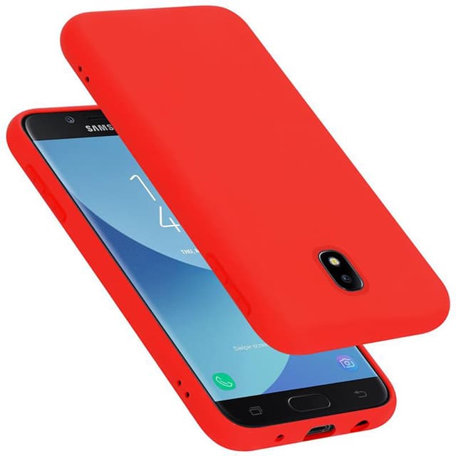 Samsung Galaxy J7 2017 Suojakuori Kotelo (Punainen)