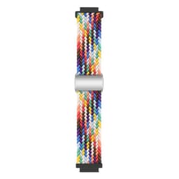 Flettet magnetisk urrem Garmin VivoActive 4S - Pride Edition