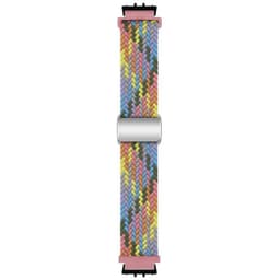 BK Flätat magnetiskt klockarmband Samsung Galaxy Fit 3 - Purple Pulse