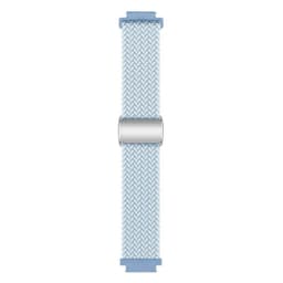 Flettet magnetisk urrem Garmin VivoActive 4S - Fog Blue