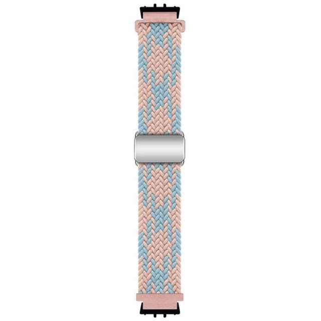 BK Flettet magnetisk urrem Samsung Galaxy Fit 3 - Blue Pink