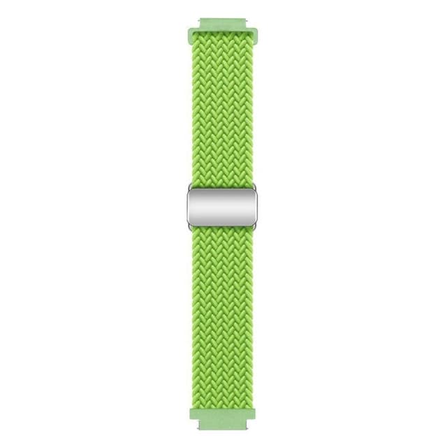 Flettet magnetisk urrem Garmin VivoActive 4S - Lime