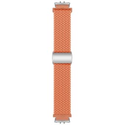 Flätat magnetiskt klockarmband Samsung Galaxy Fit 3 - Hermes Orange