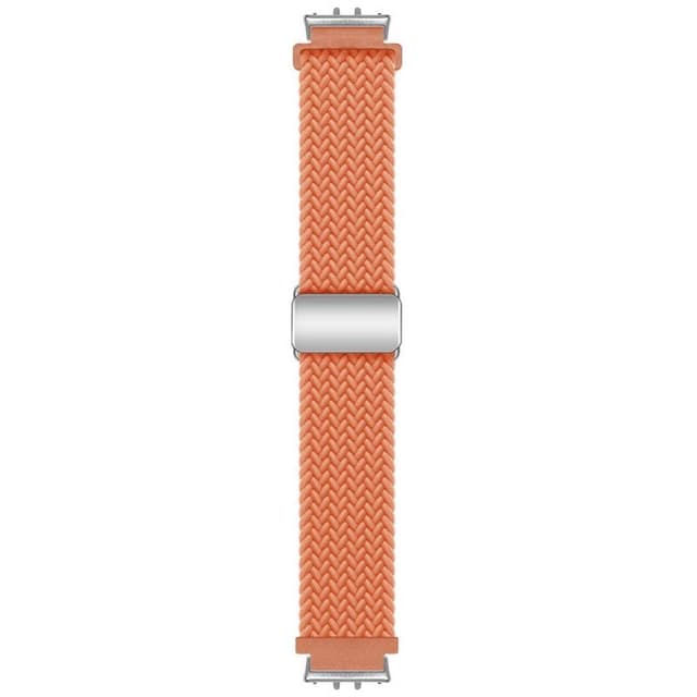 Flätat magnetiskt klockarmband Samsung Galaxy Fit 3 - Hermes Orange