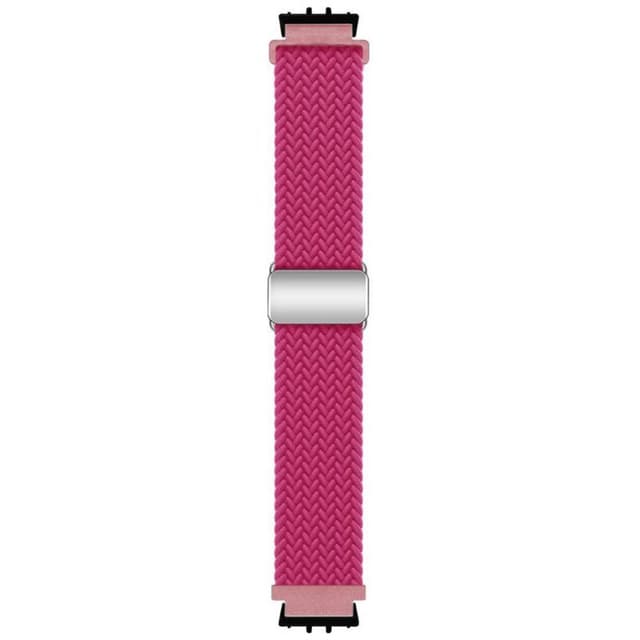 BK Flettet magnetisk urrem Samsung Galaxy Fit 3 - Raspberry