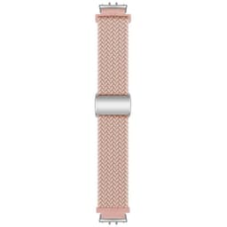 Flettet magnetisk klokkereim Samsung Galaxy Fit 3 - Pinksand