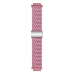 Flettet magnetisk urrem Garmin VivoActive 4S - Pink