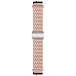 BK Flettet magnetisk urrem Samsung Galaxy Fit 3 - Pinksand