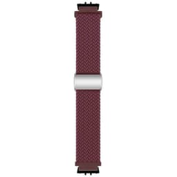 BK Flettet magnetisk klokkereim Samsung Galaxy Fit 3 - Winered