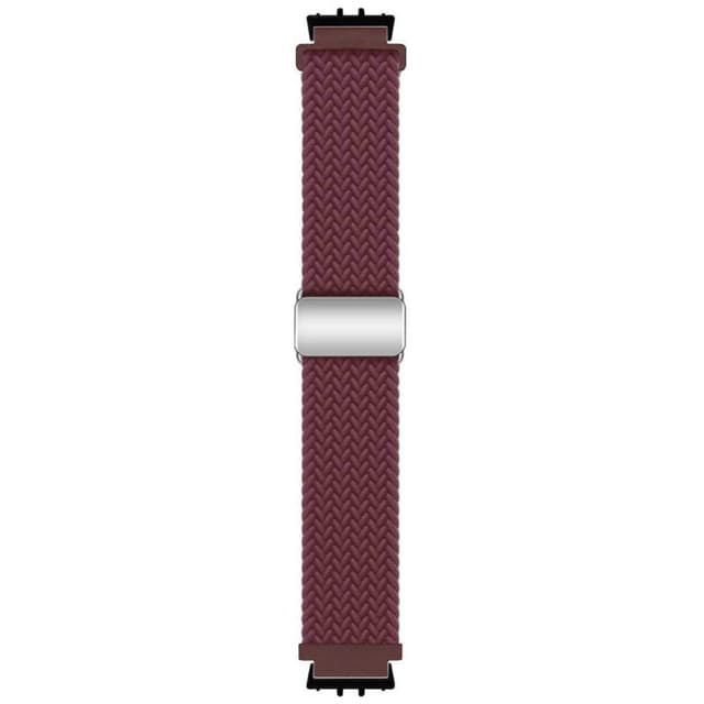 BK Punottu magneettinen ranneke Samsung Galaxy Fit 3 - Winered